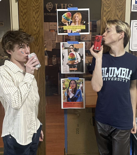 SENIOR CUBS sipping dirty sodas
